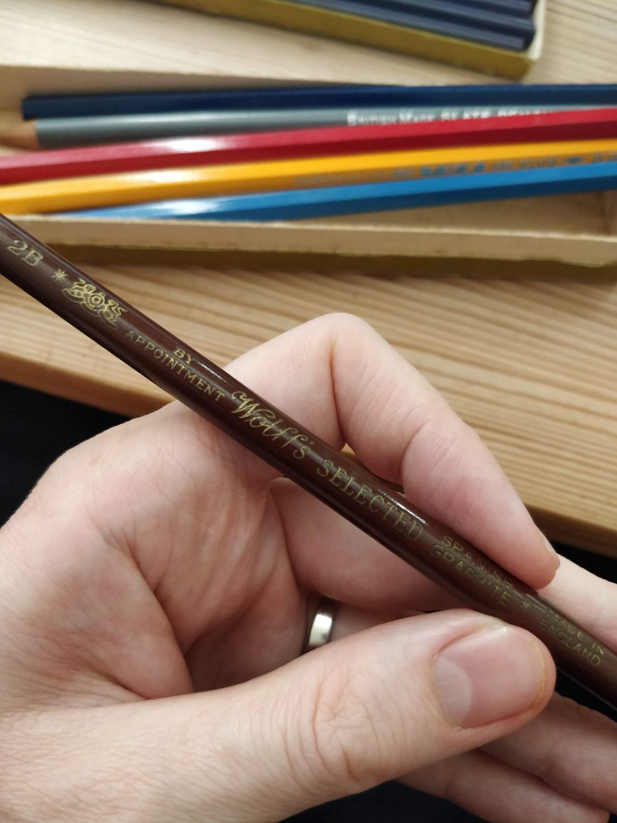 Wolff's Spanish graphite - they had the royal seal at the time, and made all the pencils used in the courts (not this one)