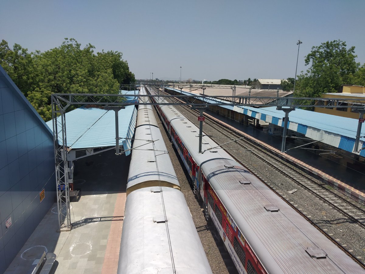 Have u seen Railway stations like this . . .?Ahmednagar