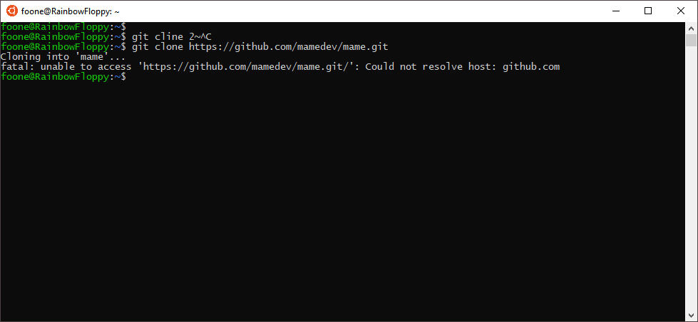 I'm not saying this is yet another stupid function of the Logitech Harmony 900, but it turns out while it's connected, it breaks Windows Subsystem for Linux.