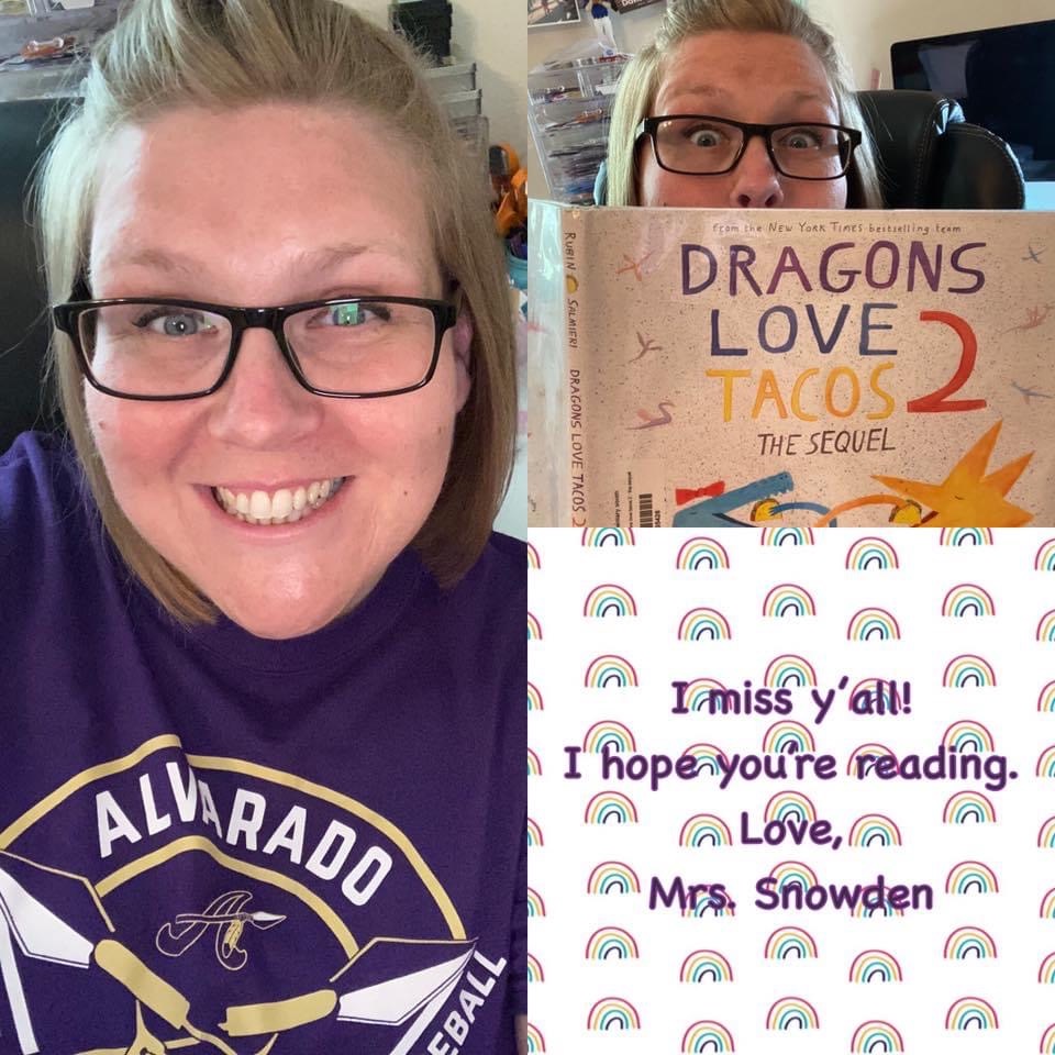 It’s National Library Worker’s Day! Shout out to our amazing Ms. Snowden who keeps us reading and smiling!