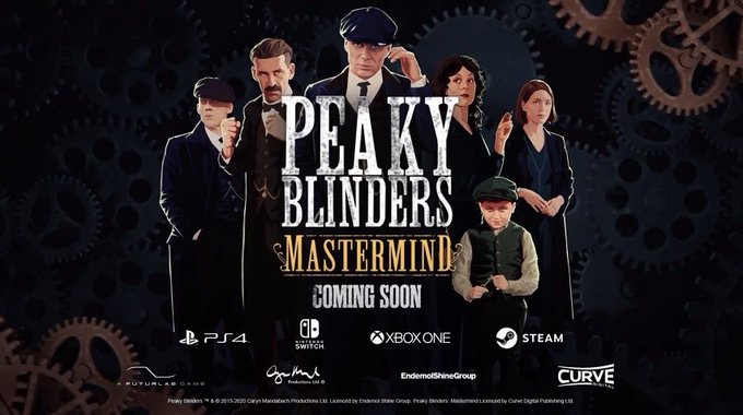 Peaky Blinders: Mastermind &ndash; Reveal Trailer https://t.co/F1Wz8EPaNQ https://t.co/EbhoOPqiXQ<a href="/tag/ps4share"class="tags"><span>#ps4share</span></a><a href="/tag/ghostoftsushima"class="tags"><span>#ghostoftsushima</span></a>