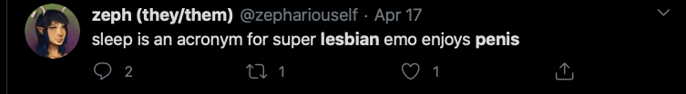 This tweet details the homophobia from Trans Activist who insist that Lesbian's like penis, and gay men vagina.After the initial post that will be done over a few days, I will update with new examples weekly. Feel free to link to it as needed.  #cottonceiling  #boxerceiling