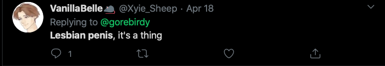 This tweet details the homophobia from Trans Activist who insist that Lesbian's like penis, and gay men vagina.After the initial post that will be done over a few days, I will update with new examples weekly. Feel free to link to it as needed.  #cottonceiling  #boxerceiling