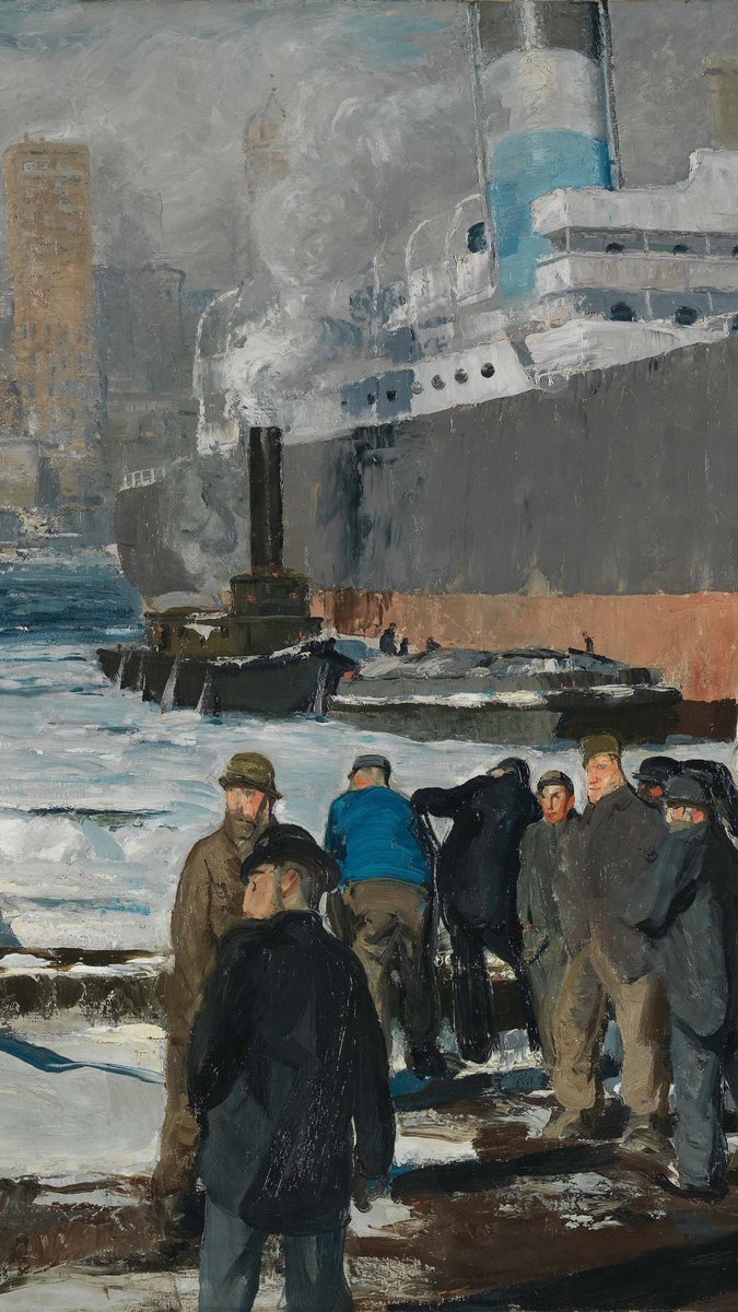 George Bellows 1 — The Lone Tenement2 — Men of the Docks3 — Both Members of this Club4 — Love of Winter