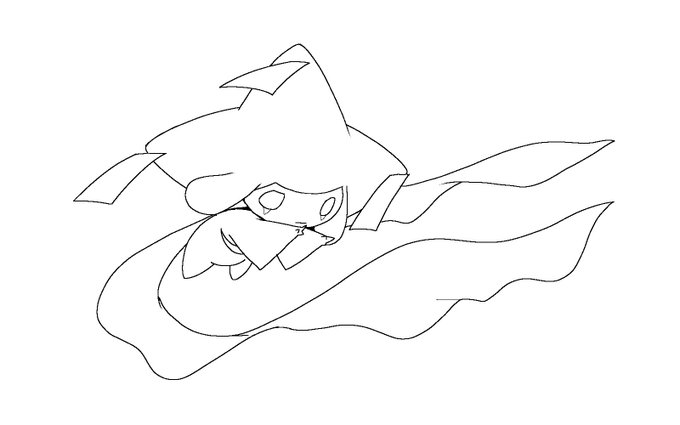 すぐ調子乗るので線画追加します! 