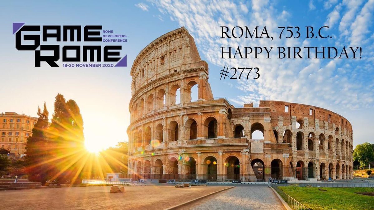 Making History since 753 B.C. Happy 2773rd Birthday to our beloved Roma! 
The traditional date for the founding of Rome is 21 April 753 BC. 
#Roma #gamerome2020 #Roma2773 #happybirthdayroma