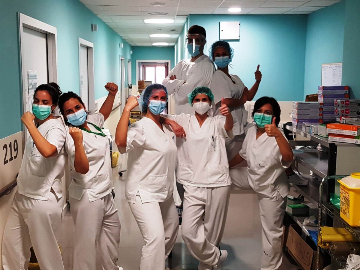 Avui és el primer dia que hem sumat 0 als casos de #covid19 👏👏!

#ensensortirem