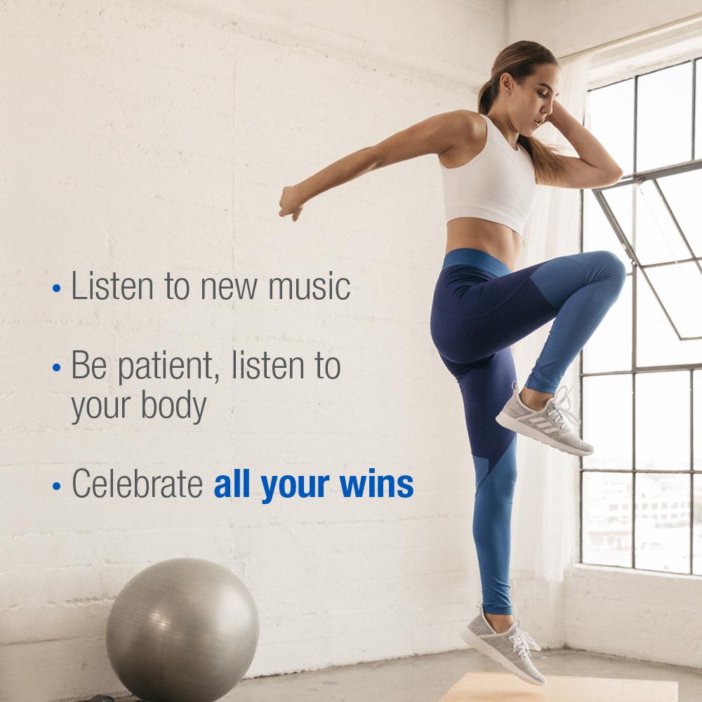 Herbalife's tweet photo. Diet and fitness setbacks happen. Avoid beating yourself up with these tips! #FitnessMotivation https://t.co/0VuuYESYQf