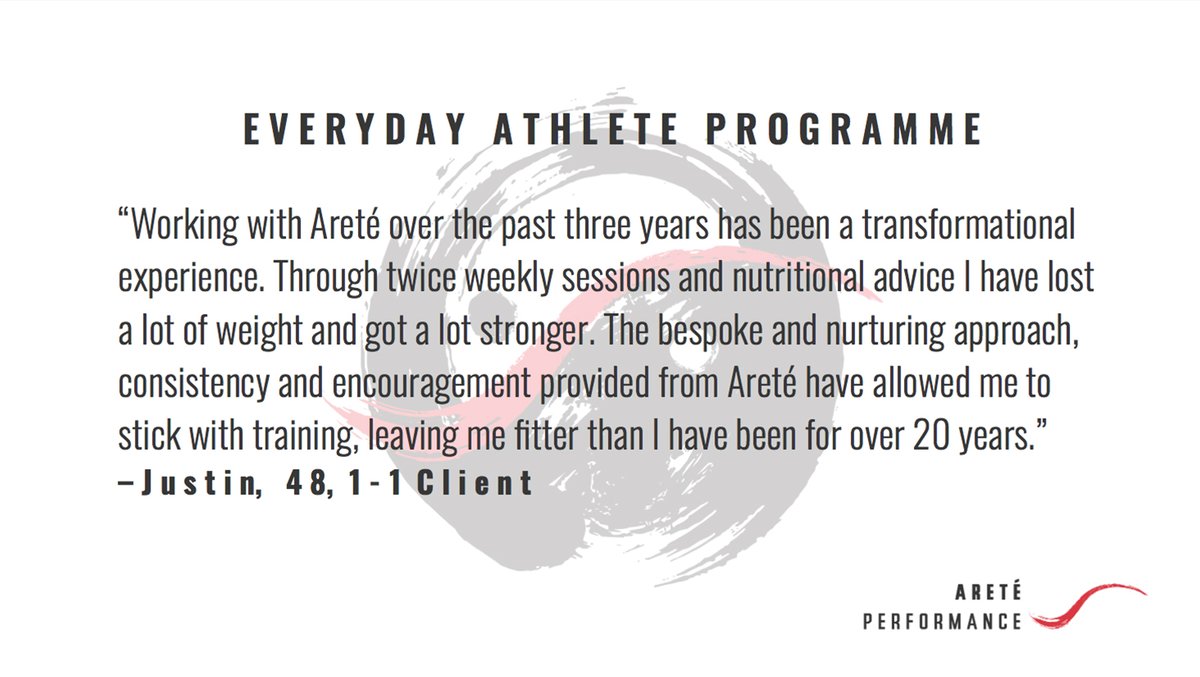 AretePerform_HQ's tweet photo. EVERYDAY #ATHLETE - #OnlineProgrammeโฃ โขโฃ These are for anyone who wants guidance towards achieving any physical goal - #BuildMuscle, #LoseFat, #ImproveStrength, fitness, #speed or power, recover from #injury, protect against injury, or improve physical ability for a #sport. โฃ https://t.co/EuGVQTk0rt