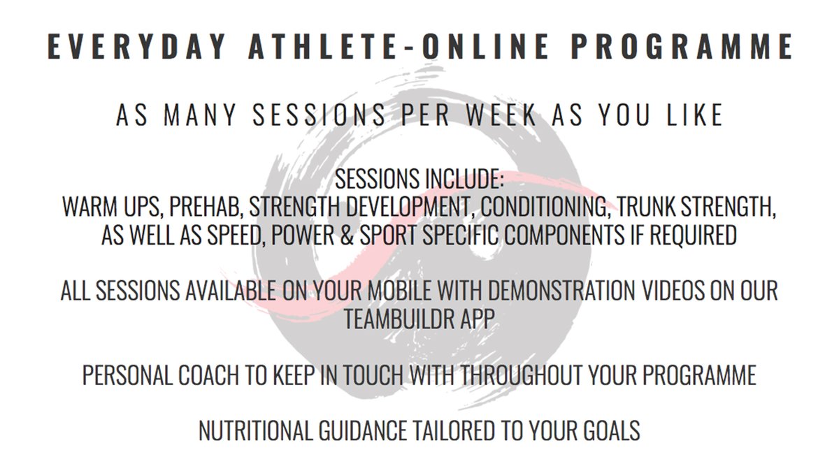 AretePerform_HQ's tweet photo. EVERYDAY #ATHLETE - #OnlineProgrammeโฃ โขโฃ These are for anyone who wants guidance towards achieving any physical goal - #BuildMuscle, #LoseFat, #ImproveStrength, fitness, #speed or power, recover from #injury, protect against injury, or improve physical ability for a #sport. โฃ https://t.co/EuGVQTk0rt