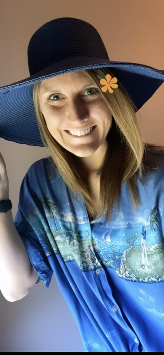 SarahStadler20's tweet photo. I could totally do #eLearning in Hawaii if needed 🏖#CSDinAction #SpiritWeek 🍀🦅 #CSDLearning247 https://t.co/OIZWvGRR4g