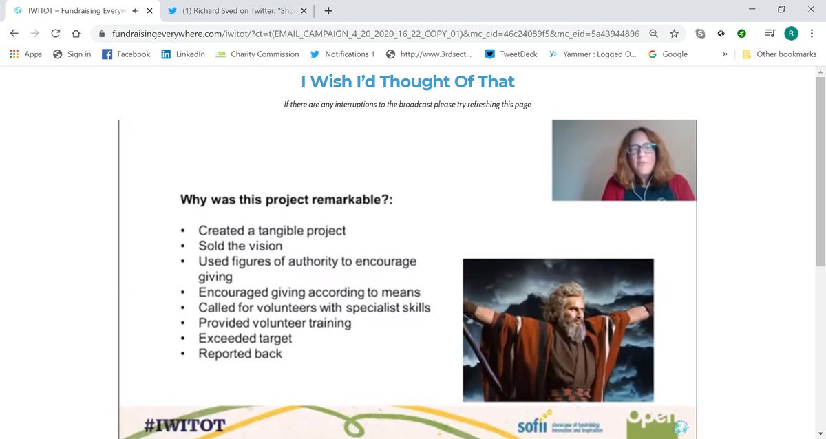 Volunteer training in the middle of the desert, 2,500 years ago! It's an A to Z of what was needed to make a successful campaign happen.Such relevance for today. We rely on volunteers globally. #IWITOT