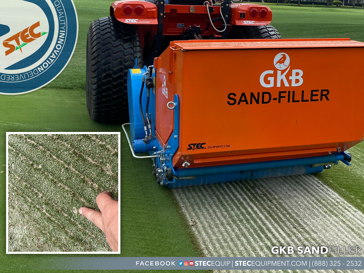 STECEquip's tweet photo. 🚜Our GKB SANDFILLER has combined scarifying, removal and sandfilling in just one pass. Ask us how... 
📧SALES@STECEQUIPMENT.COM
📱(888) 325 - 2532✨✨

@cliffwstewart @life_turf @BCSTEC9 @BertBrace @Tomtipturf #TurfLife #BulkSand #SandMovers https://t.co/nE1JVu8PpM