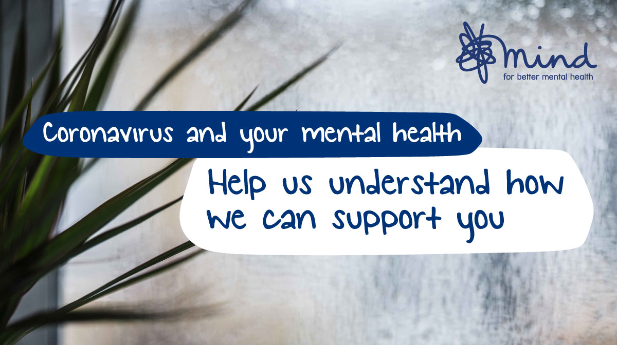 How is coronavirus affecting your mental health? We'd like to hear from you so we can understand how we can better support you at this time. 

We have surveys for adults and young people. 
Find out more.> bit.ly/3aSbmQ0