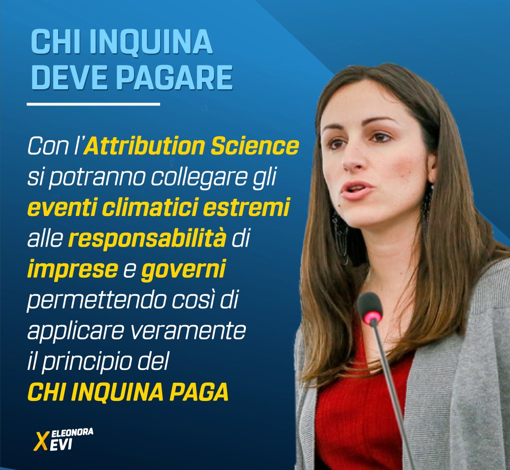 Al #ParlamentoUE ho presentato un progetto pilota per lo sviluppo dell’Attribution Science. 
I costi dei danni causati all'#ambiente non devono ricadere in alcun modo sui cittadini!
#chiinquinapaga