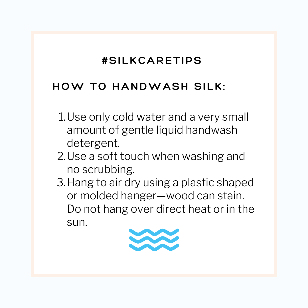 LauraIronside's tweet photo. Knowing how to look after your clothing properly will help ensure your wardrobe stays at its best for as long as possible.
Swipe for some of our #silkcaretips below. We'll be sharing more over the next few days during #fashrevweek #lovedclotheslast ♻️ https://t.co/hr2tm1anGv