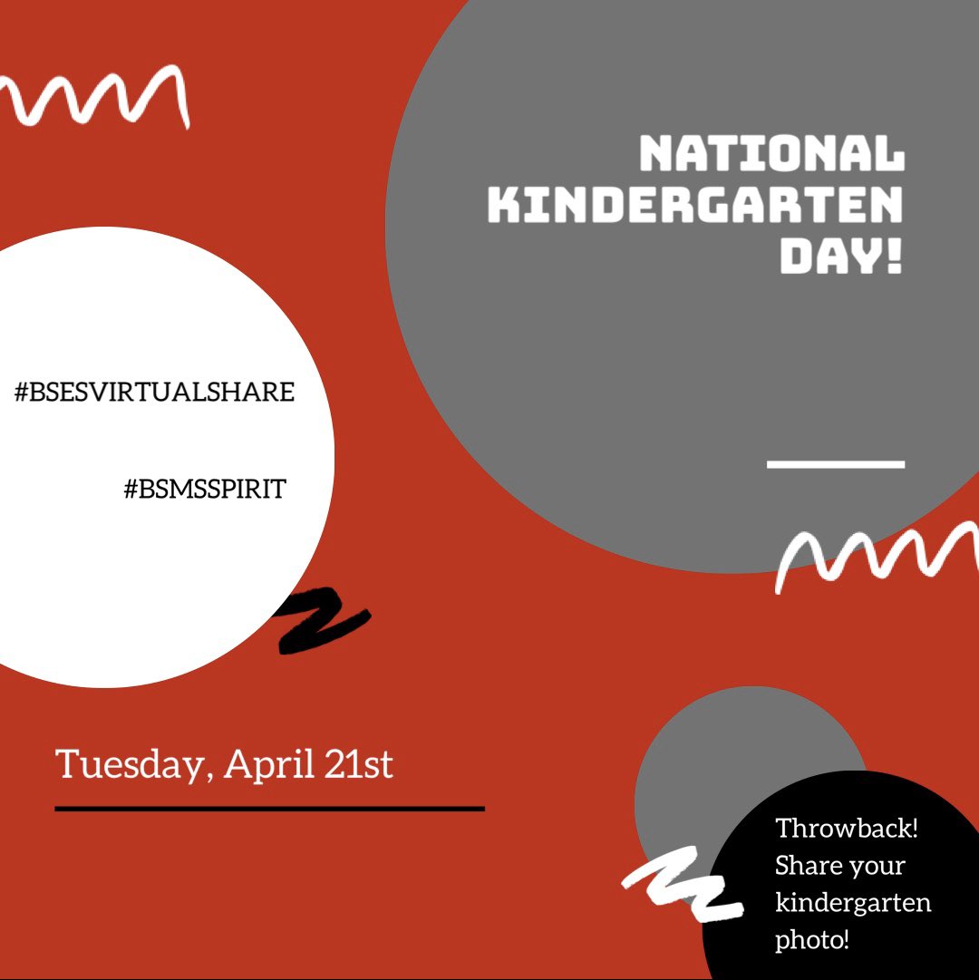as4myers's tweet photo. Throwback kindergarten photos! #BSMSSpirit #BSESVirtualShare https://t.co/HJ7SDb4qCt