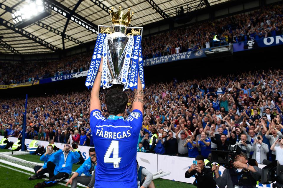 On the 3rd May, a day before his 28th birthday, Cesc and Chelsea won the Premier League title. Winning at home against Crystal Palace. This was his ninth attempt. Stats:47 Games5 Goals24 Assists Honours  Premier LeagueLeague Cup