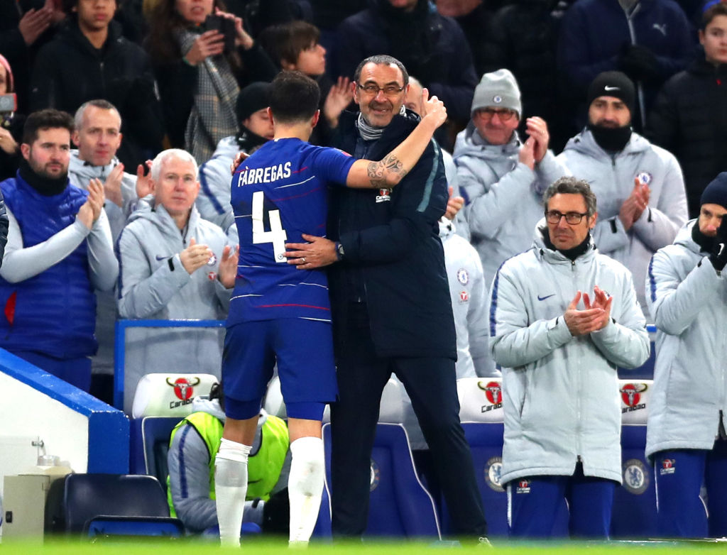 The season of 2018/19 was to be Cesc's last at Chelsea. The sacking of Antonio Conte saw the appointment of Sarri. Sarri was a package deal and also saw the arrival of Jorginho. Due to his arrival, this saw Cesc's playing time drastically decline....