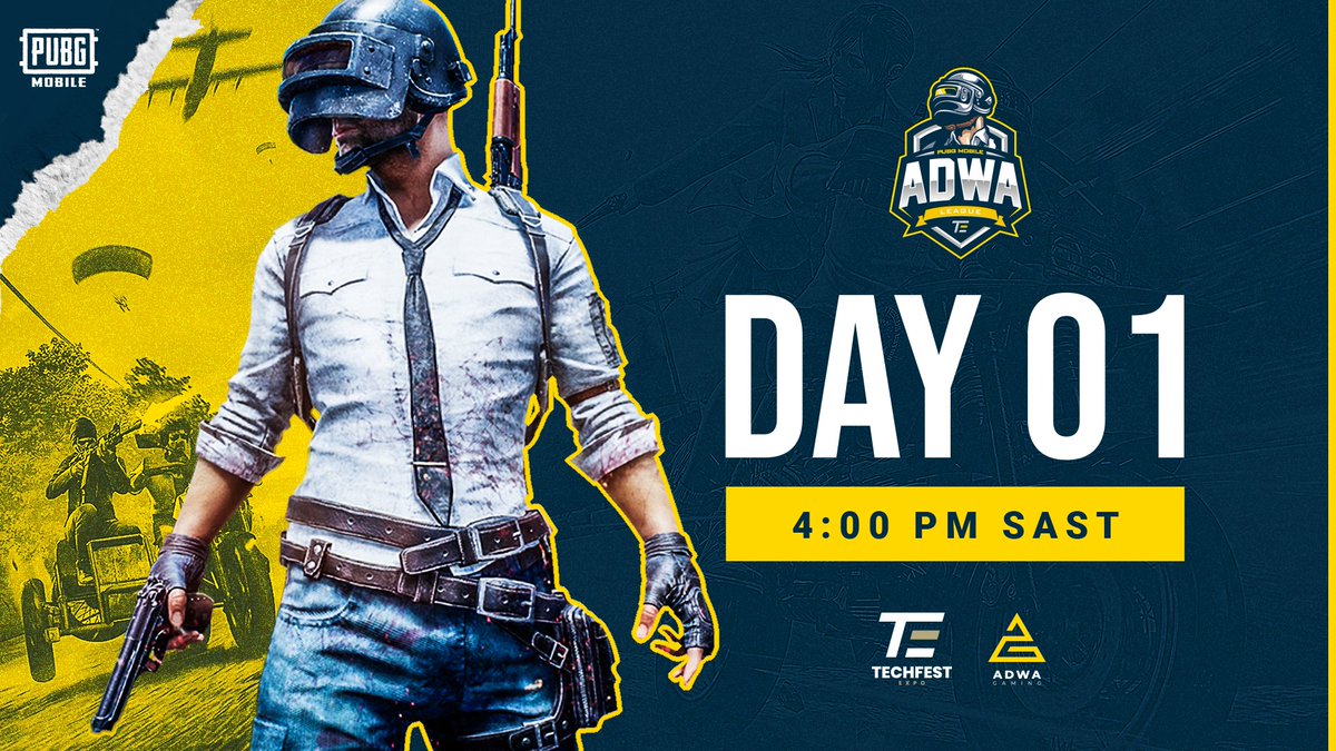 AdwaGaming_'s tweet photo. The battle lines have been drawn and the Warriors are ready to brawl⚔️
PUBG Mobile Adwa League is going LIVE today at 4pm!

Matches will be streamed on:
https://t.co/FysNprrqlU
https://t.co/kzTdwkJ4Uh

Habashwe🔥

#PUBGMOBILE #GoingBeyond @TechfestExpo @PUBGMOBILE_AF @DKZA_Gaming https://t.co/8wPOmkm5ta