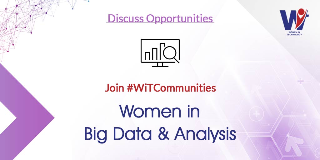 Engage in discussions, find opportunities and collab with Industry experts!

Join Women in Big Data and Analytics - womenintechnology.in/community_id=1 #EmpowerWiTIn

#bigdataanalytics #analyticsplatform #community  #industryexperts #dataandanalytics #discussions #opportunities #womenintech