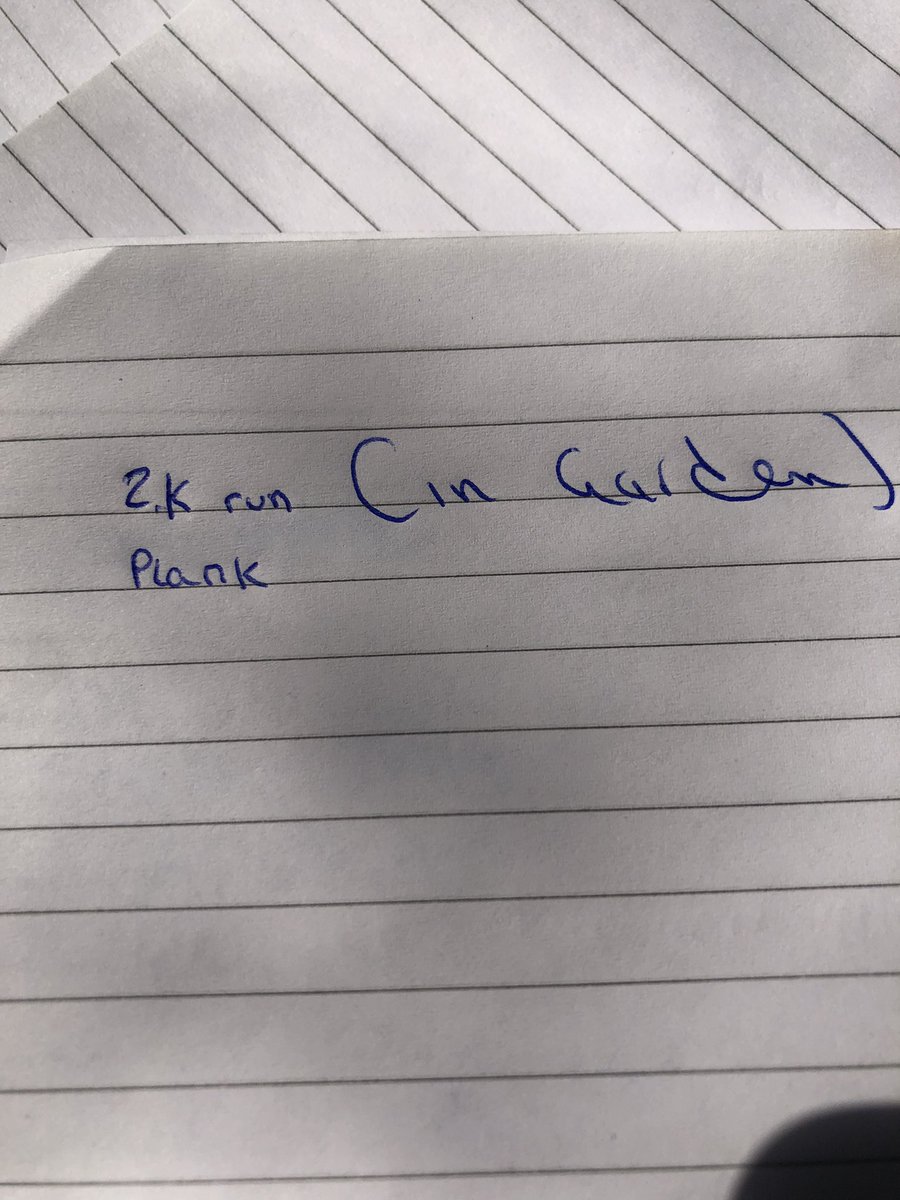 So today we are going to run a little in our garden. And then plank for....um as long as Elsie what’s to push us. <a href="/ESJ__PE/">ESJ PE</a> <a href="/MrY_ESJ/">Mr Y</a> <a href="/Miss_Theodorou/">Miss Theodorou</a> #StayAtHomeSaveLives #keepingfit #goodformentalhealth