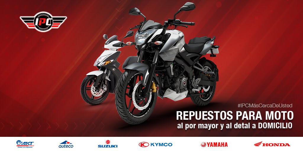 ImportadoraIpc's tweet photo. Los repuestos de su moto al por mayor y al detal a domicilio. Llamenos al 8838663 estamos de 8 am a 12 am.
#Importamospiezasdecalidad #repuestosparamotos #cali #motos #medellin #bogota #ipc #importadora #distribuidordemotos #motosyaccesorios https://t.co/ACuc6BbEvb