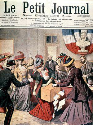 8)De ces suffragettes qui s’en prirent aux urnes lors des élections, refusèrent de se faire recenser, de payer les impôts