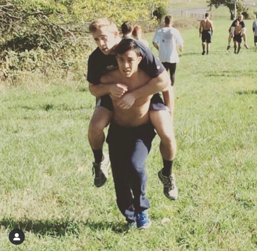 TCNJ_Wrestling's tweet photo. ‘Front Line Thank You’ to Luis River ‘20 @ Inspira Med Center in Mullica Hill, NJ. He works in the Med Surg COVID Unit. Regional Starter in 2016 &amp; 2017. Injuries shortened career but he cont to work home matches &amp; Rec Center front desk. Lou is Lion Strong! @LuisRiveraTCNJ https://t.co/ud0NsEFxun