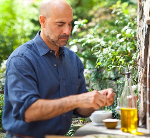 An Ode to Stanley Tucci's ForearmsWhen Stanley's cooking dinnerhis sleeves get in the way.But when he rolls them upit makes us feel some kind of way.It's not just that they're hairy,or muscular, or tan.It's all these things and morethat give us no choice but to stan.