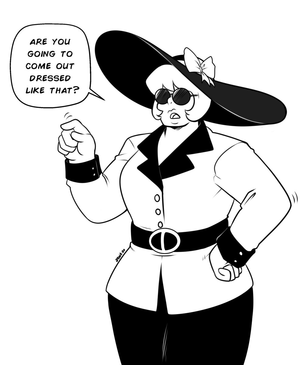 StrictGem_'s tweet photo. “ please tell me your not going out like that ...” https://t.co/GBsi7jyVo3