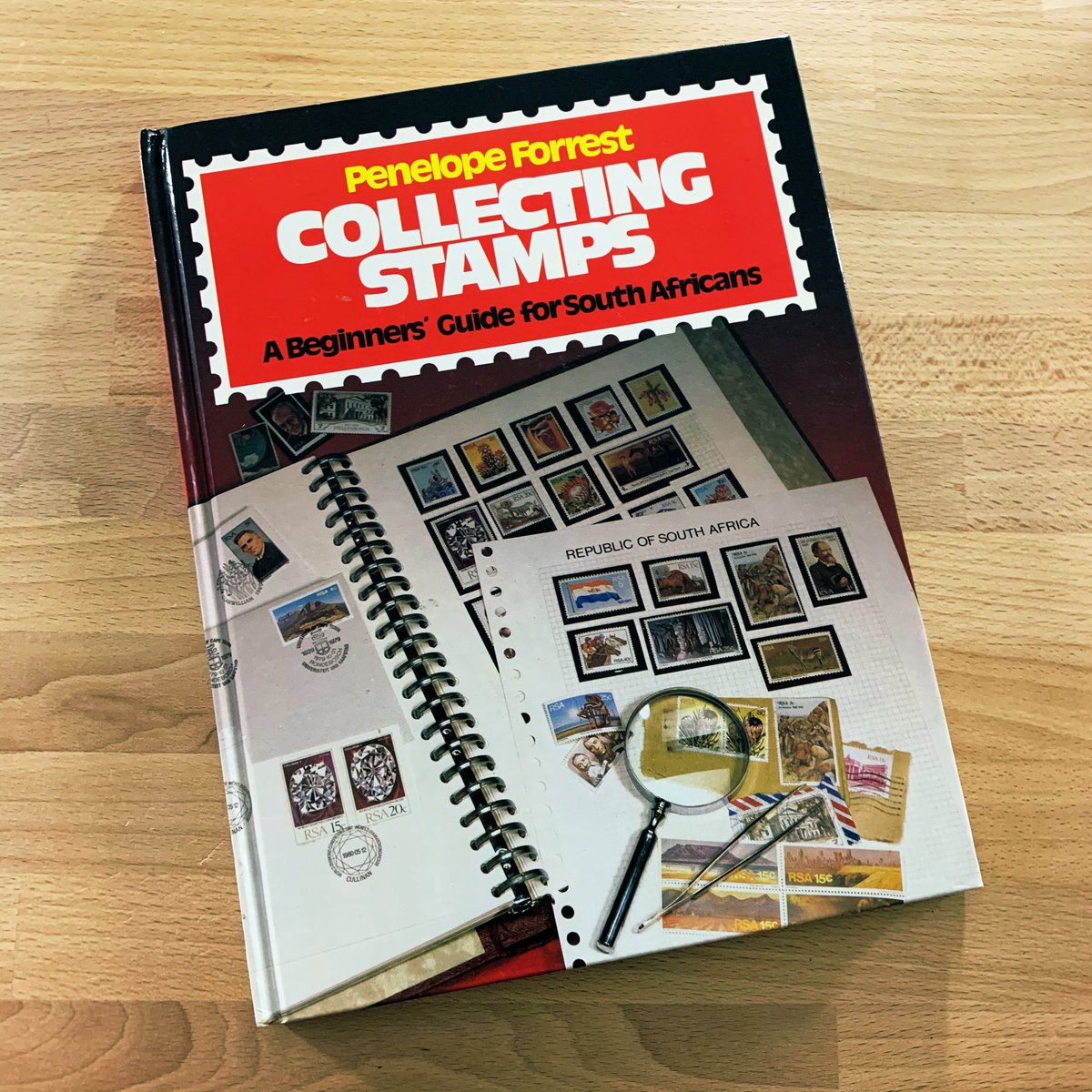 I’ll start with my very 1st stamp collecting book, taught me the basics of the hobby. The picture in the appendix inspired a shot in the season 2 finale   #philately