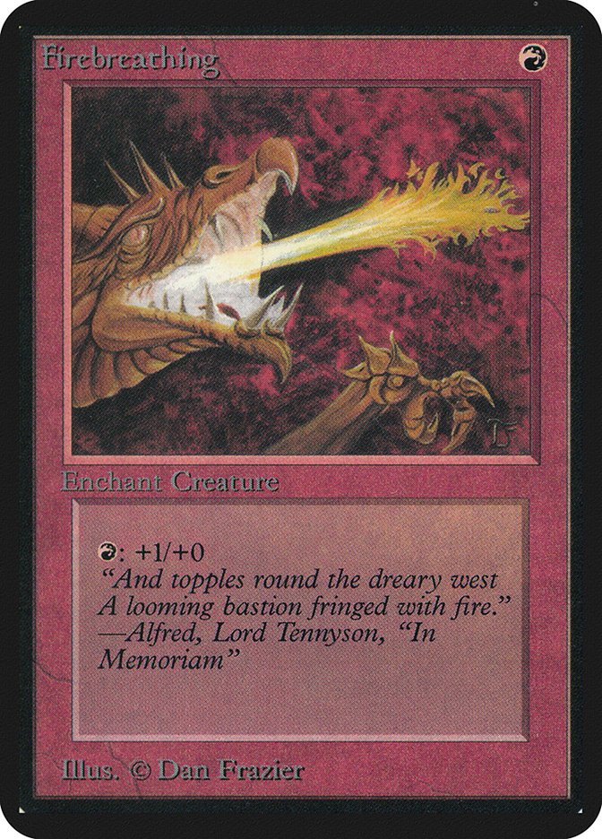 /3There are also a number of cards from Alpha that are referenced in the story:"brigade of firebreathers" - Firebreathing"taken to raising serpents" - Sea Serpent"Glasses of Urza" - well..."legions of undead" - Dredge Skeletons (? -could be a few different cards though)
