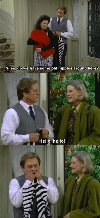 15 Times Niles from The Nanny Threw So Much Shade He Caused an Eclipse