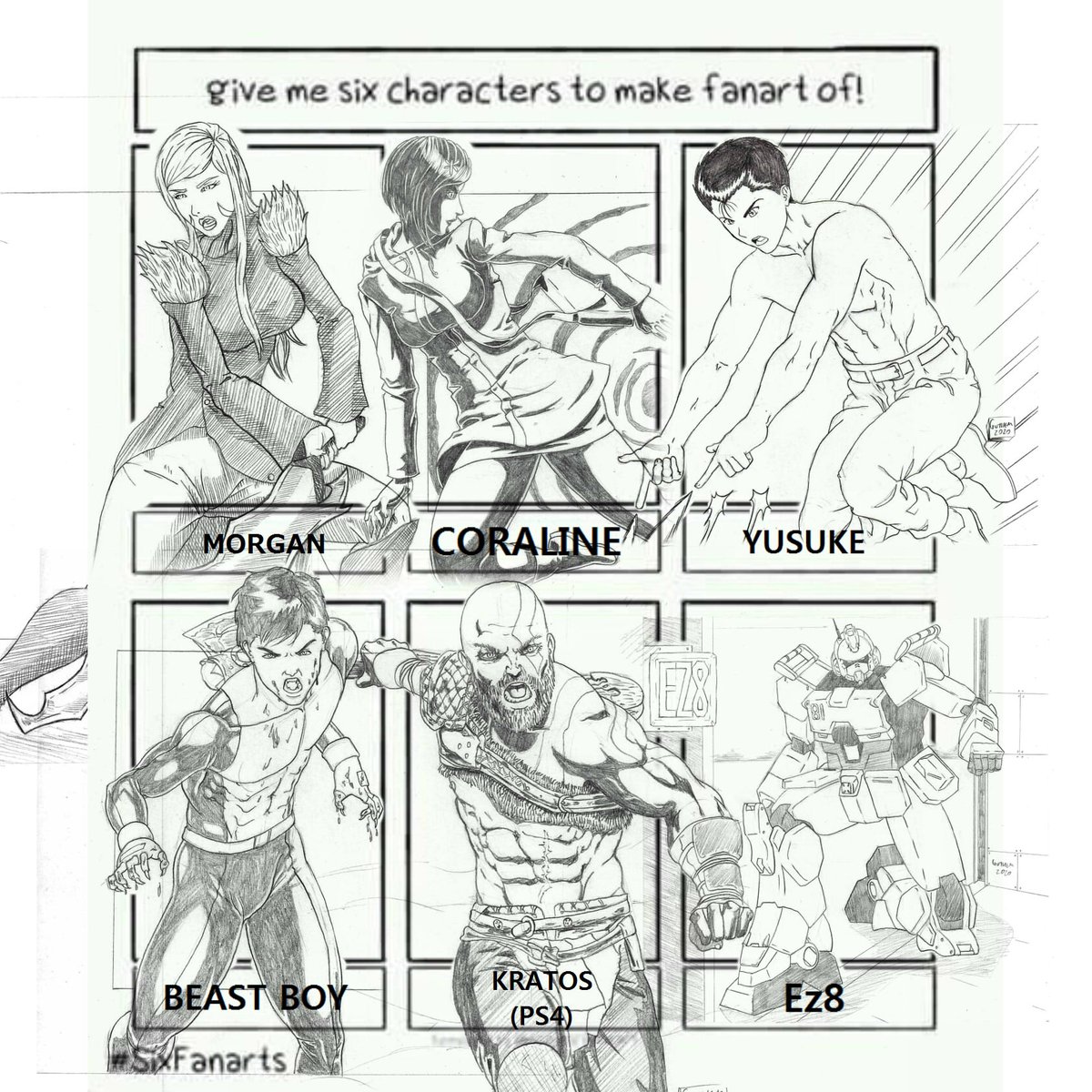 Guthem_'s tweet photo. #SixFanart #eXtra (+2)
#Brazil #fanart #OriginalCharacter #OC #Kagura #Gintama #Gintoki #GinChan #Katsura #Shinpachi #Kondou #Shinsengumi #anime #manga, #movie #MechanicalPencil
.
IG https://t.co/49j0MyuYnC https://t.co/qosfSdVXe8