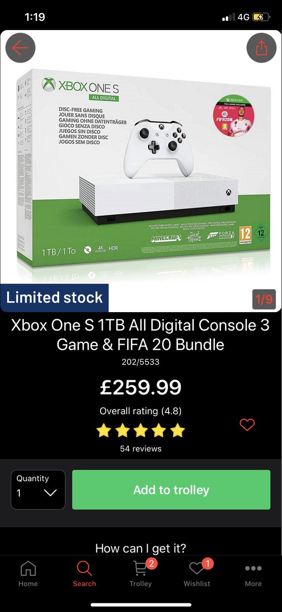 leos_boo's tweet photo. @Argos_Online do you know when this will be back in stock ? https://t.co/usKxMJnQSI