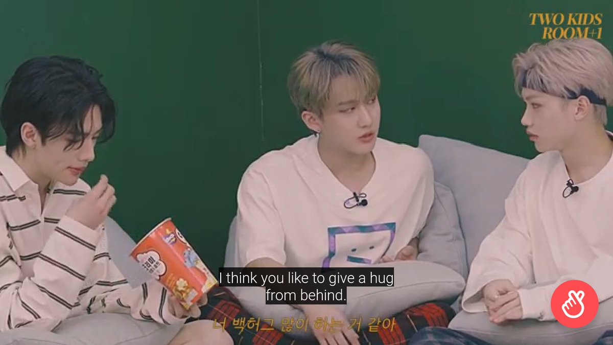 When they talked about skinship, changbin knows which skinship-type that yongbok always do