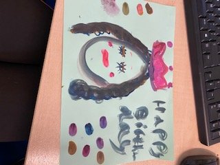 QCPSSport's tweet photo. Some wonderful arts and crafts from the pupils in school this week. Happy 94th Birthday to the Queen. #94 https://t.co/0Rf3E1PDMC