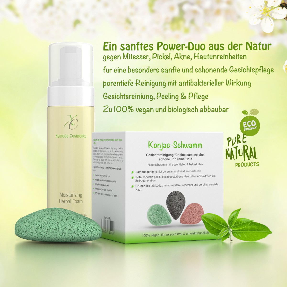 XemedaCosmetics's tweet photo. Ein sanftes Power-Duo aus der Natur, gegen Mitesser, Pickel, Akne, Hautunreinheiten … https://t.co/H5v3iLSbzR Gesichtsreiniung, Peeling &amp; Pflege https://t.co/s2fFYRQ6Ct