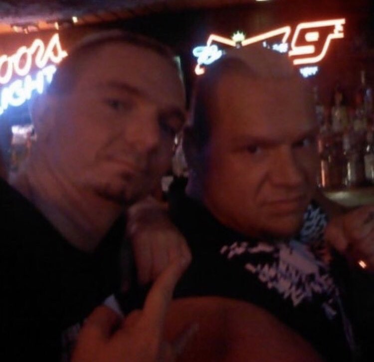 realellsworth's tweet photo. #HAPPYBIRTHDAY to @AxlRottenECW who wouldβve been 49 today
My trainer
And
One of my best friends
#RIPAXL https://t.co/3s3AxS1h6U