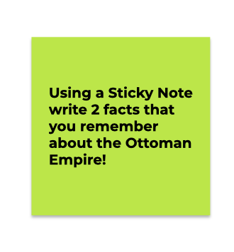 FindingMsZ's tweet photo. I am using #GoogleJamboard to review the Ottoman Empire and then using a Google Doc to discuss how the Ottoman Empire gained, consolidated, and maintained power. #edtech, #iteachss @GoogleForEdu @googlejamboard https://t.co/ckkV0pgqnU