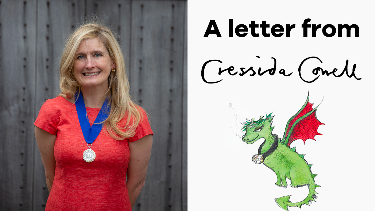 Booktrust's tweet photo. Our WONDERFUL Waterstones #ChildrensLaureate @CressidaCowell has written a beautiful letter, sending us all reassurance and hope in these strange times.

Have a read of it here: https://t.co/eB67K3O5jd https://t.co/vHRVSxCXL9