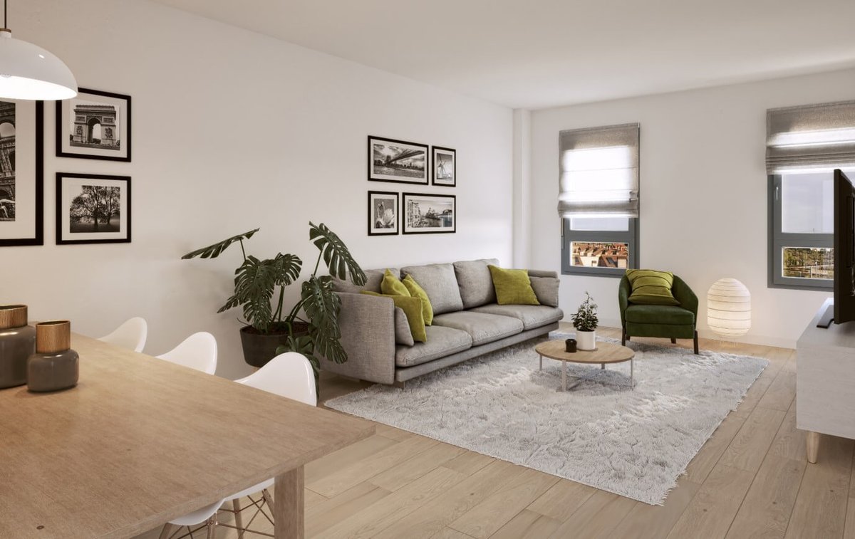 🔴 AXIAL HOMES | NEINOR HOMES 

Es un conjunto arquitectónico moderno y funcional de 105 viviendas. 

⭕️ Viviendas de 1, 2 y 3 dormitorios con acceso a plaza de garaje y trastero.
⭕️ Piscina de adultos e infantil. 
⭕️ Sala polivalente.

#viviendas #obranueva #realstate