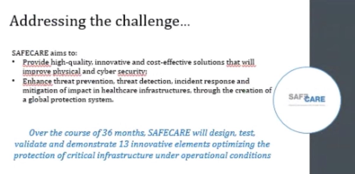 DataFeel's tweet photo. Pour survivre à une crise, il faut être préparé à la gérer.
✅Cyberveille, relevés d’incidents, partage de connaissance, casting des équipes...
S’entrainer, s’adapter, agir !
#Health Le consortium @SafecareP #H2020🇪🇺
Philippe Tourron @aphm_actu
#FICObs @FIC_eu #CyberChezMoi https://t.co/JSu8xfTEgN