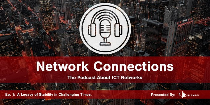 SiemonIS's tweet photo. Join us for the first episode of our new #podcast covering all there is to know on #ICT Networks! Listen in as our President/CEO talks about #Siemon's history and the recent measures we've put into place to prioritize safety as we remain operational - https://t.co/DsszqwHKVD https://t.co/ythmCcGHwz