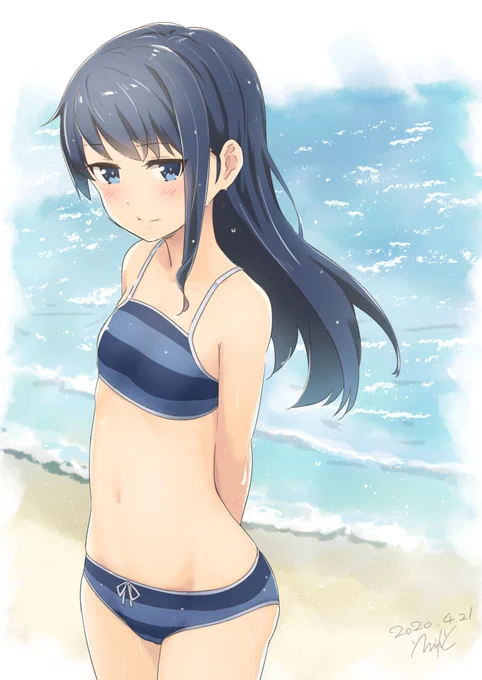 むっ誕 一度一通り描いたの(2枚目)がなんかイマイチで結局描き直したという・・・ #アリスギア #アリスギアお絵かき 