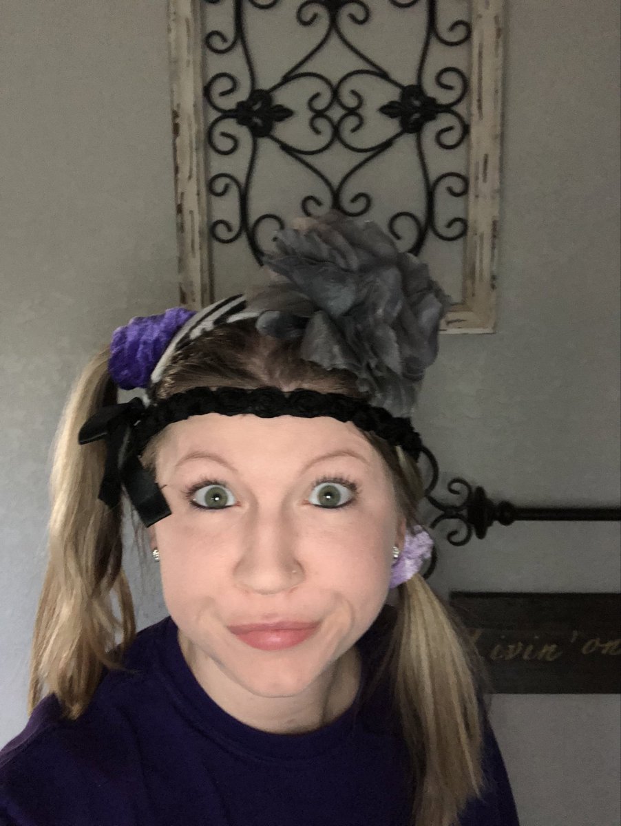 schwartz_mrs's tweet photo. I’m ready for crazy hair day today, are you? #virtualspiritdays #proud2bBMS https://t.co/MTEz7niTRP
