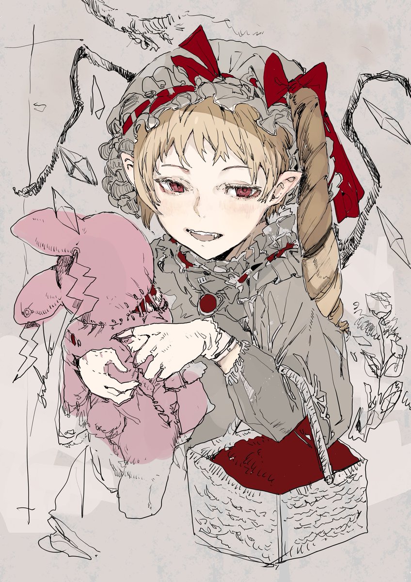 フランドール・スカーレット 「WIP 」|木野花ヒランコ(株式会社レッドハウス)のイラスト