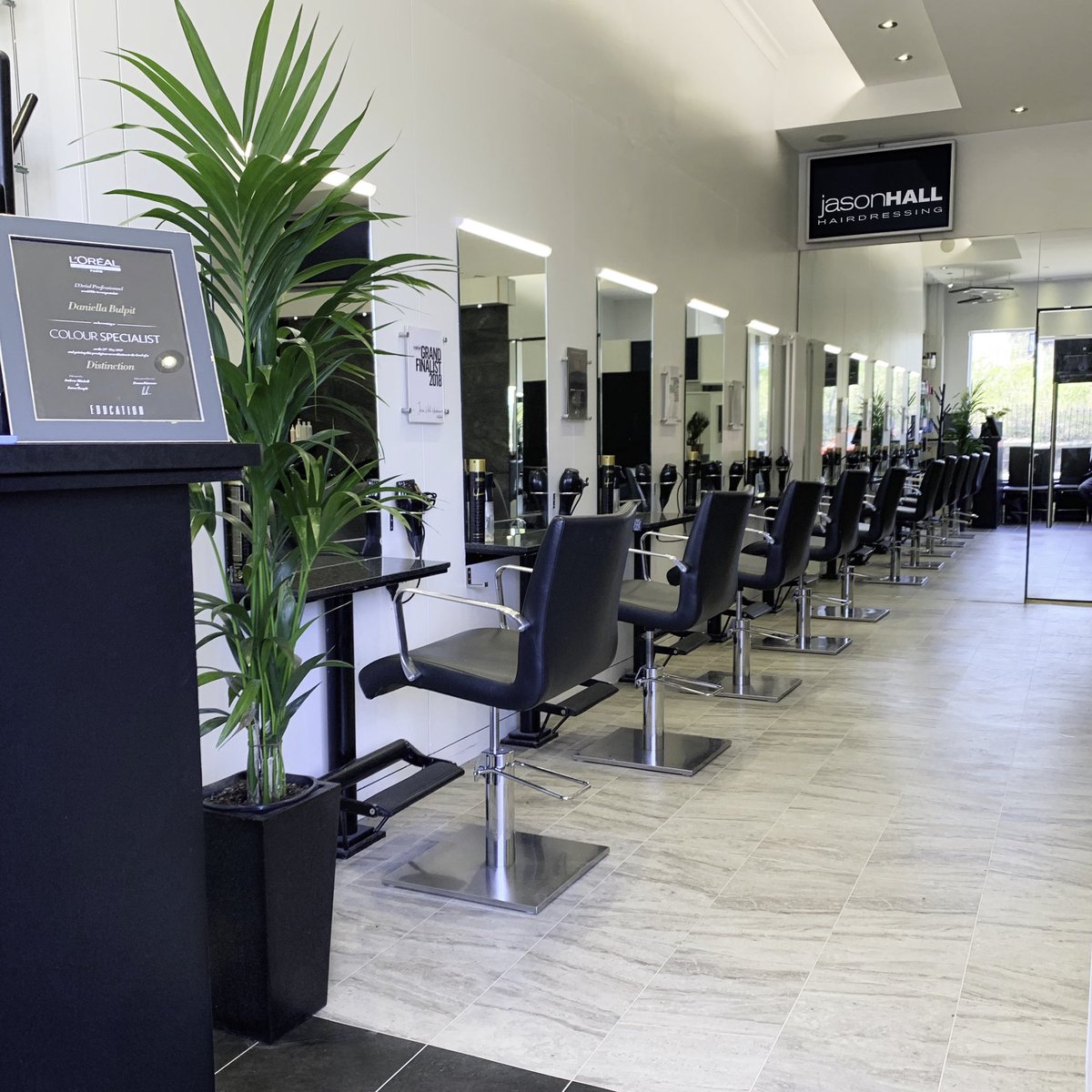 Missing our salon and our lovely clients. But hopefully see you all soon XX