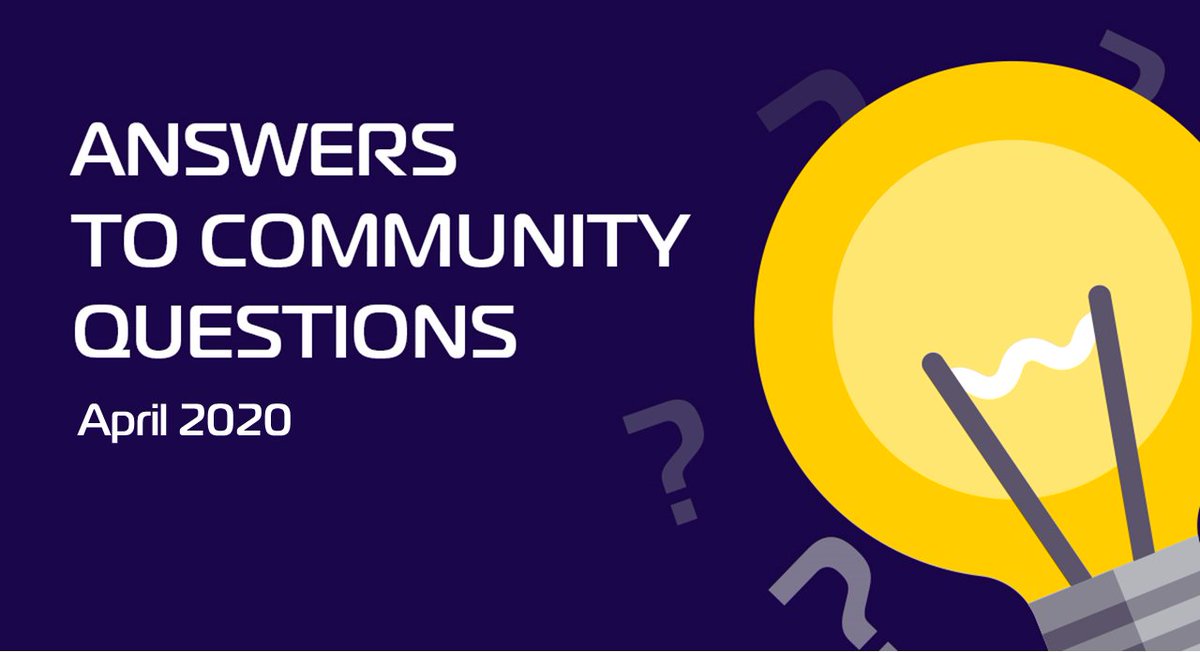 HOQU (@hoqucom) on Twitter photo Dear community!
You posed the questions regarding the current state of affairs in our chat(t.me/hoqucom). We redirected them to the management and formalized the answers in an article blog.hoqu.io/answers-to-com… 
Let us know in the comments if you still have any questions Dear community!
You posed the questions regarding the current state of affairs in our chat(t.me/hoqucom). We redirected them to the management and formalized the answers in an article blog.hoqu.io/answers-to-com… 
Let us know in the comments if you still have any questions
